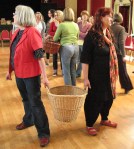 Sopranos with baskets