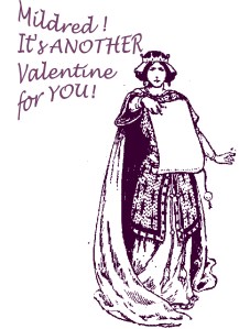 valentine -another one for mildred