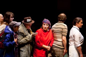 Barnaby J Munday making notes