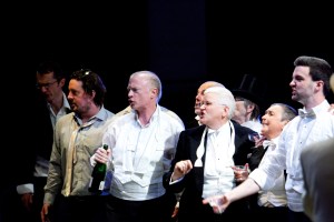 Showing my nasty side as a drunken hooray henry